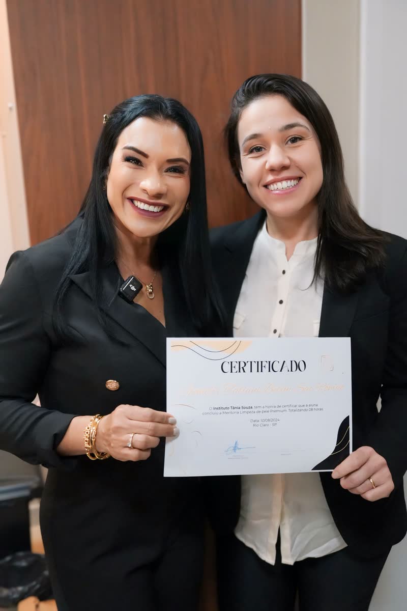Momento de uma formação da Tânia Souza Academy